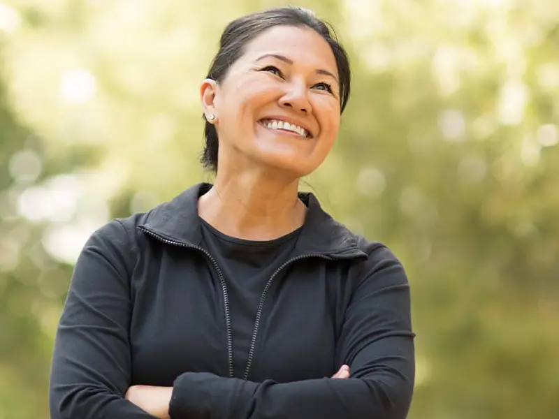 Woman Smiling